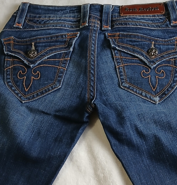 Rock Revival Women's Indigo Boot Cut Jeans - Picture 4 of 13